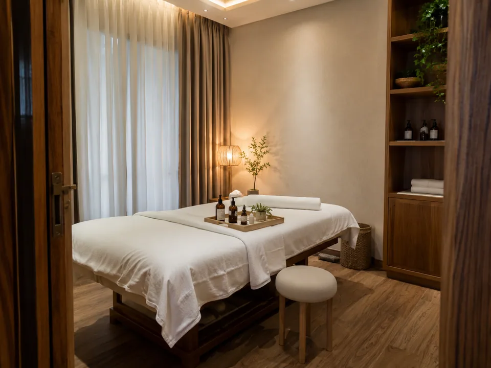 Con cái tặng cha mẹ thẻ quà tặng massage tại Spa Khiếm Thị Tâm Đắc